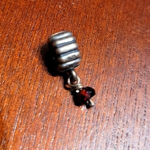 January birthstone charm